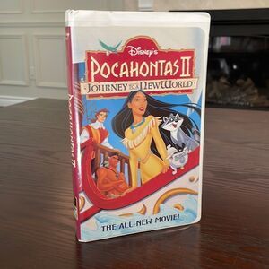 Disney’s Pocahontas II: Journey To A New World on VHS 1998 72 mins